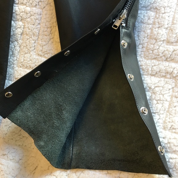 RiverRoad Leather Motorcycle Riding Chaps ~ Long - Picture 9 of 15